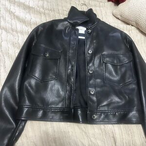 Aritzia Leather Jacket
